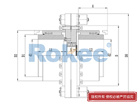RODM Drum Gear Coupling,Tooth Gear Couplings Calculation