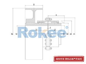 RODU Drum Gear Coupling,Tooth Gear Couplings Calculation