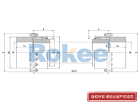 RODX Drum Gear Coupling,Tooth Gear Couplings Calculation