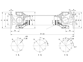 ROWS-WH Cardan Shaft,Cardan Shaft Coupling Customized