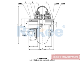 LLA Elastic Tyre Coupling,Tire Shaft Couplings Classification