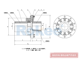 LMD/MLZ Plum-shaped Flexible Coupling,Jaw Coupling Working Principle