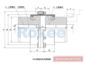 GCLD Drum Gear Coupling,Tooth Gear Couplings Calculation