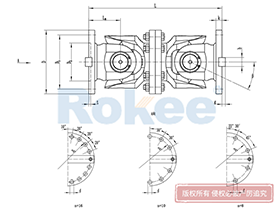 SWC-WD Universal Coupling,Cardan Shaft Coupling Customized