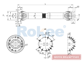SWP-A Universal Coupling,Cardan Shaft Coupling Customized