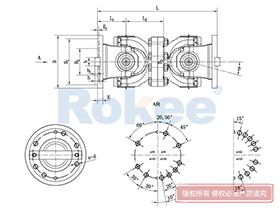 SWP-C Universal Coupling,Cardan Shaft Coupling Customized