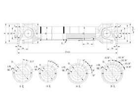 ROWH-BH Cardan Shaft,Cardan Shaft Coupling Customized