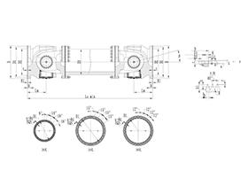 ROWL-WH Cardan Shaft,Cardan Shaft Coupling Customized
