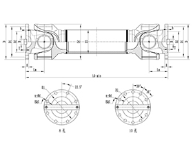 ROWM-WH Cardan Shaft,Cardan Shaft Coupling Customized