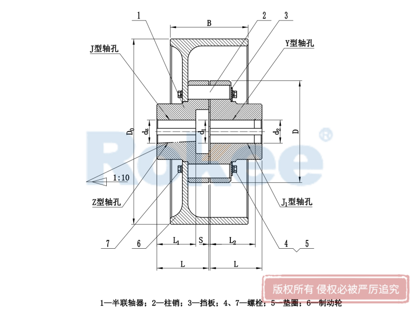 衢州HLL联轴器,衢州HLL弹性柱销联轴器,衢州HLL弹性联轴器,衢州HLL柱销联轴器